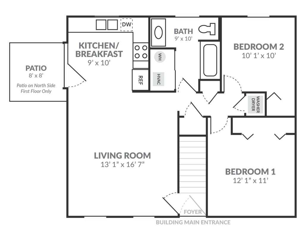 Floorplans + Amenities Newberry Flats